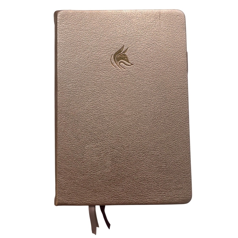 Clever Fox Wellness Planner Rose Gold Undated Daily Food Fitness Health Journal